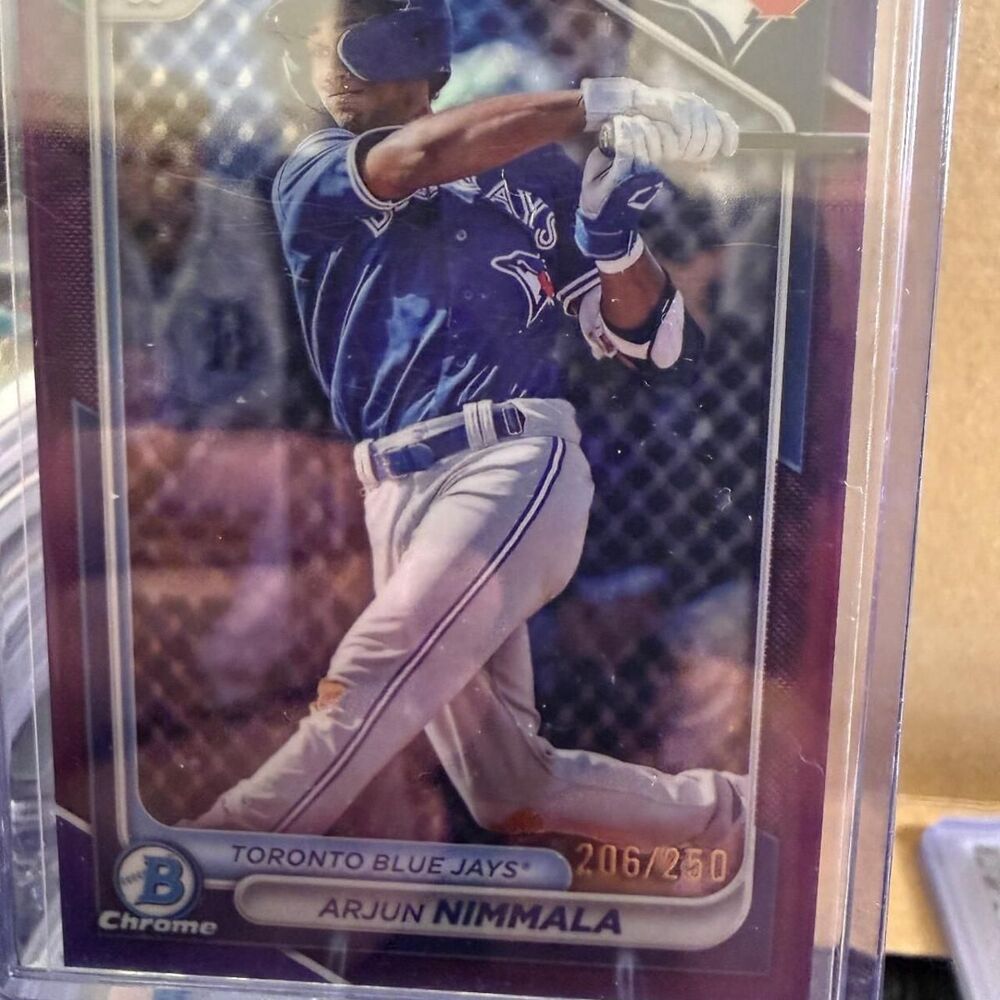Unbranded Blue and Purple Trading-cards